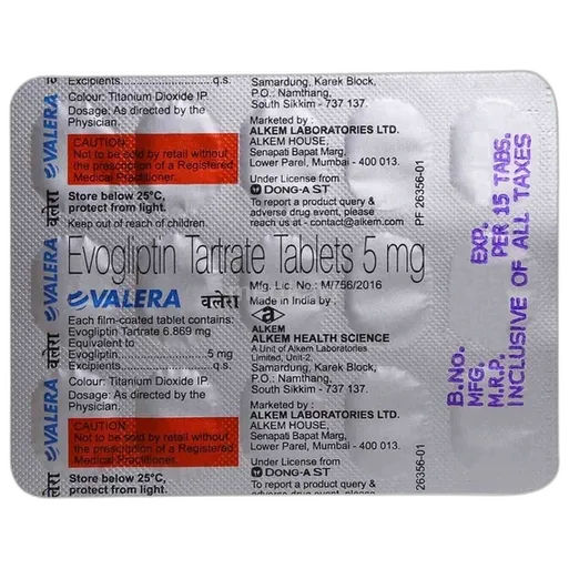 valera 5mg tablet 15's